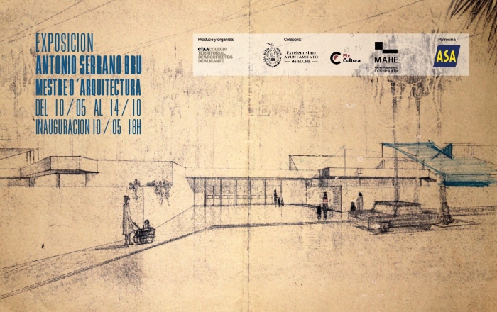  Inauguración de exposición “Antonio Serrano Bru, Mestre Valencià d´Arquitectura”