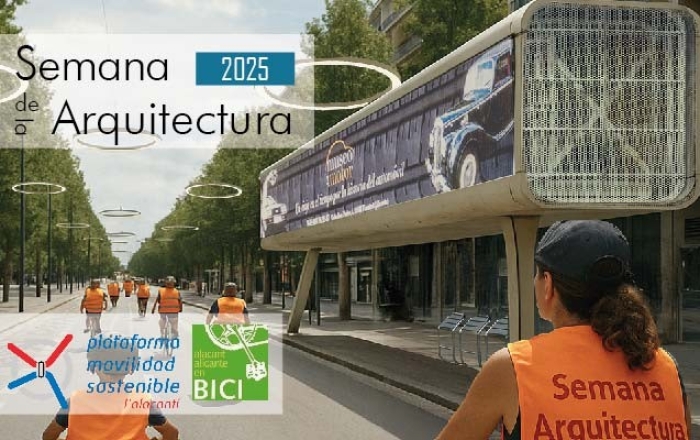 Pedalearq. Visita de arquitectura y urbanismo en Benidorm