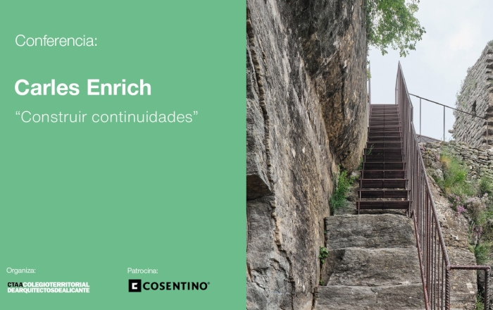 Conferencia Carles Enrich “Construir continuidades”
