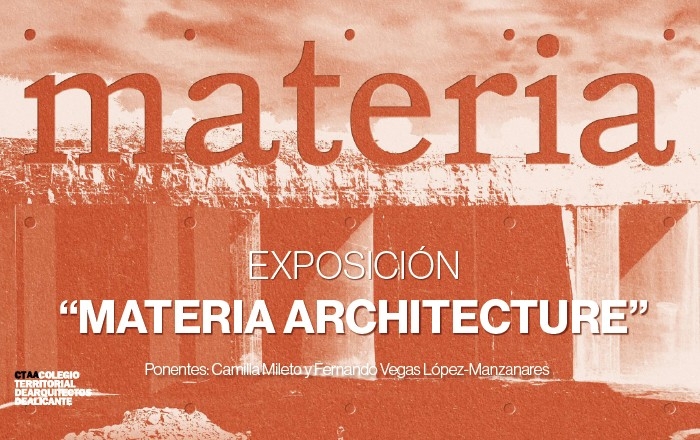 Exposición Materia Architectures