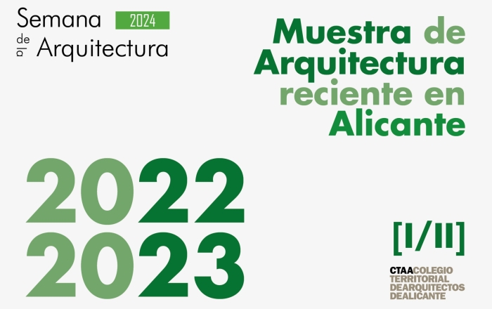 Presentación de proyectos e inauguración exposición Muestra de Arquitectura [I/II]