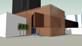 Hotel y centro comercial Oran.