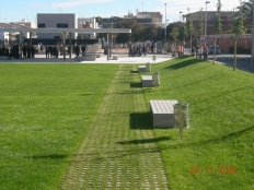 ZONA VERDE DE LA CASA DE LA MÚSICA 