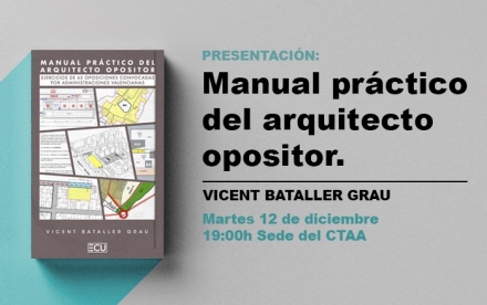 Presentación del Manual para Arquitectos Opositores