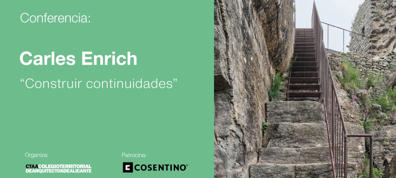 Conferencia Carles Enrich “Construir continuidades”