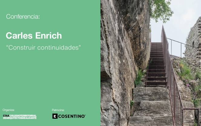 Conferencia Carles Enrich “Construir continuidades”