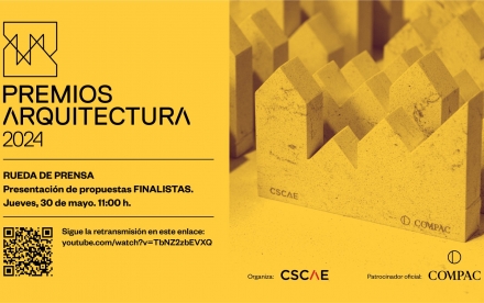 El CSCAE anuncia los 27 proyectos FINALISTAS a los Premios ARQUITECTURA 2024