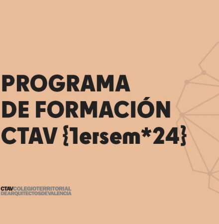 Programa de Formación CTAV. 1er Semestre 2024