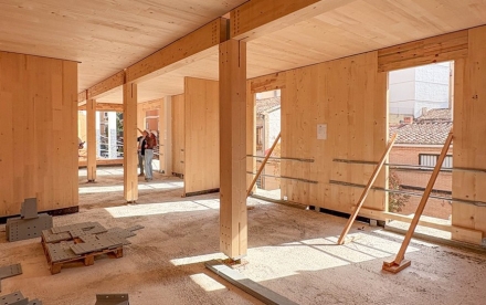 Visita de Arquitectura a Madreselva. Edificio Residencial en Burjassot